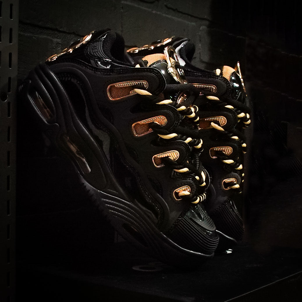 Tenis Osiris D3 2001 25 Years Black Gold