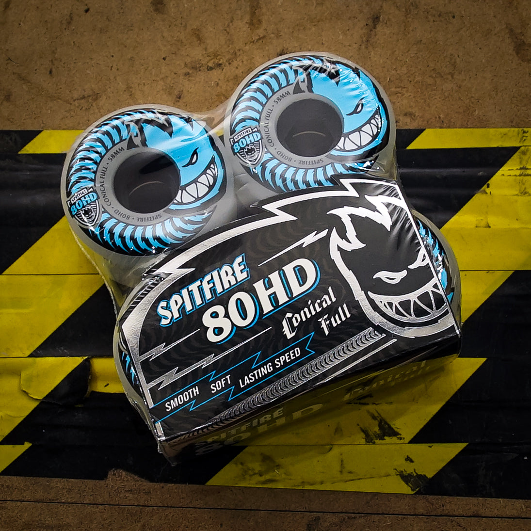Ruedas Spitfire 80HD Conical Full Grey Blue