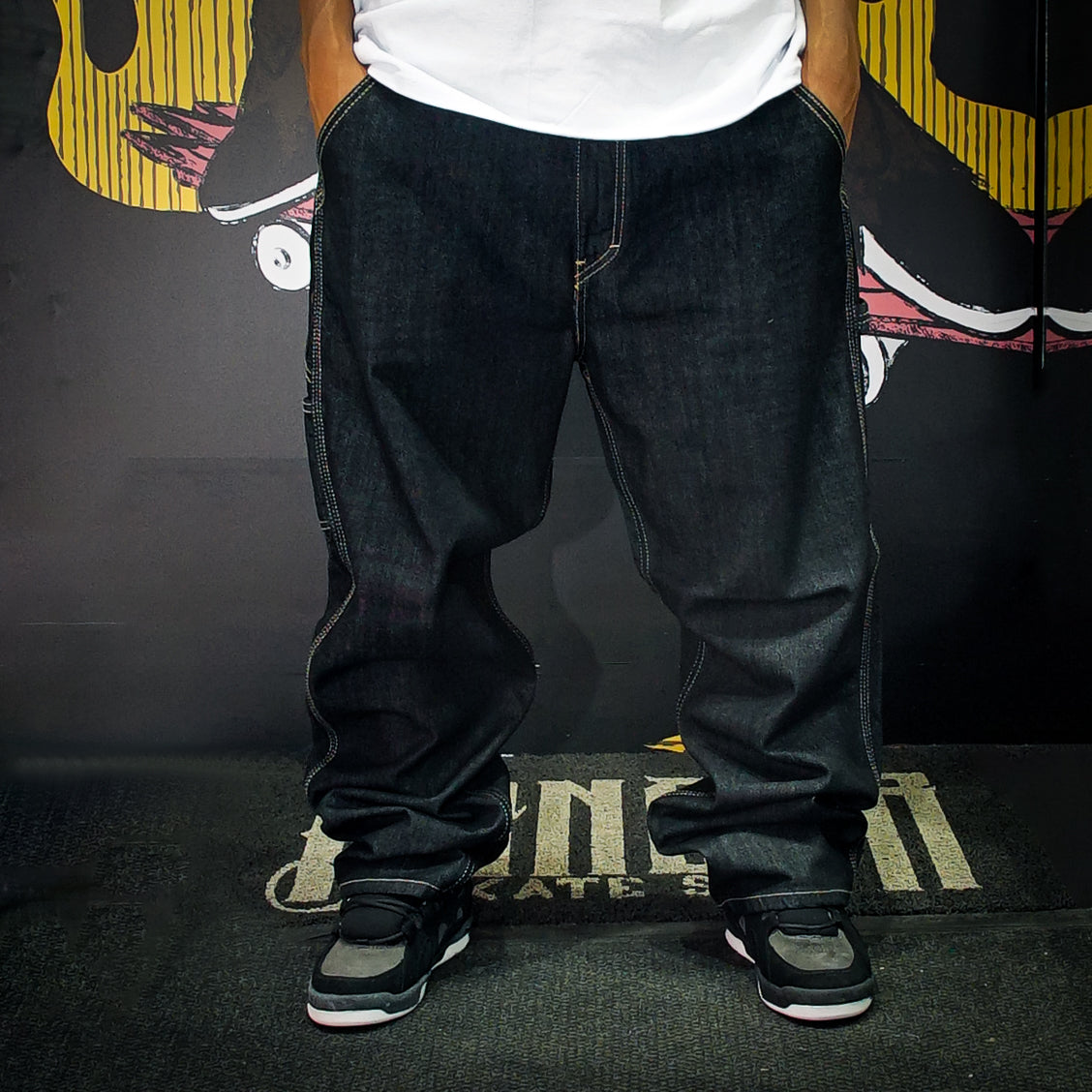 Pantalón SoniKids Carpintero Black Black