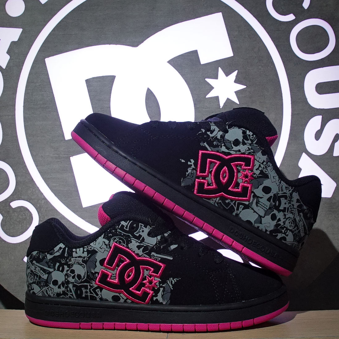 Tenis Gaveler Black Grey Pink