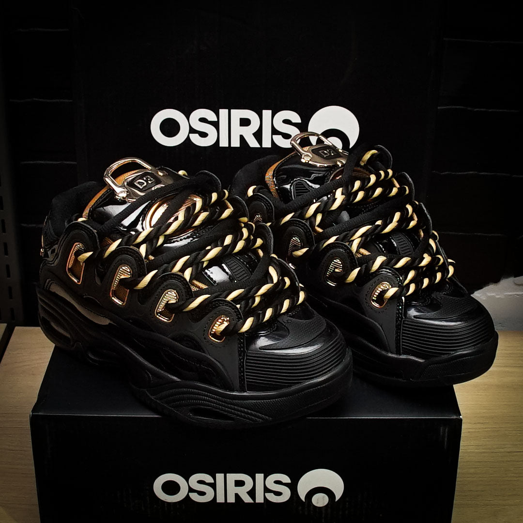 Tenis Osiris D3 2001 25 Years Black Gold