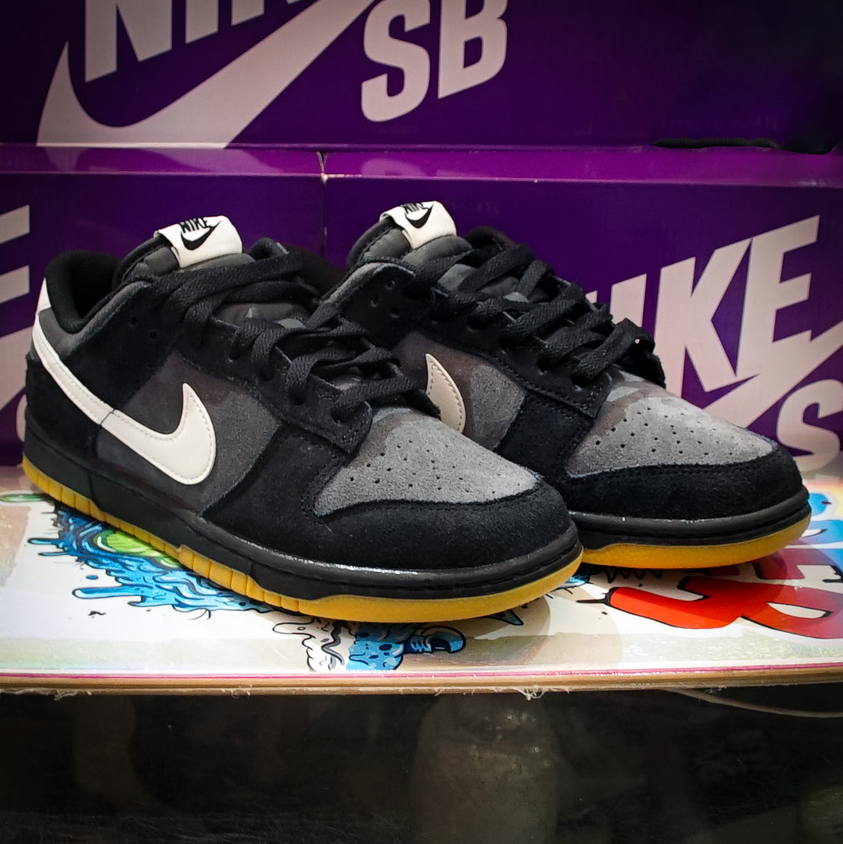 Tenis Nike Dunk Low Retro SE Black Pale Ivory-Anthracite