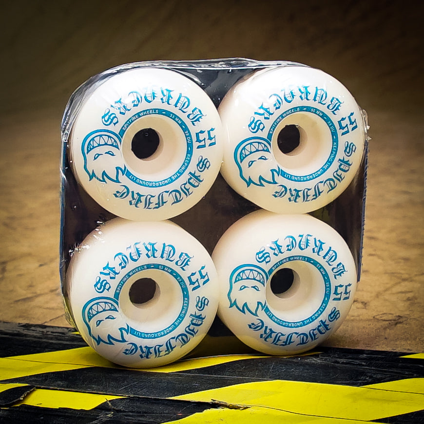 Ruedas Spitfire Burners 99A White Blue
