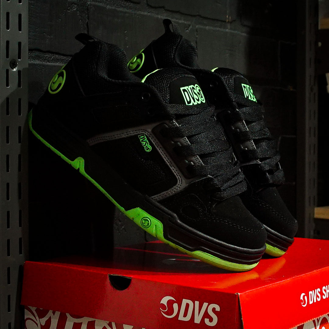 Tenis DVS Comanche Black Charcoal Lime
