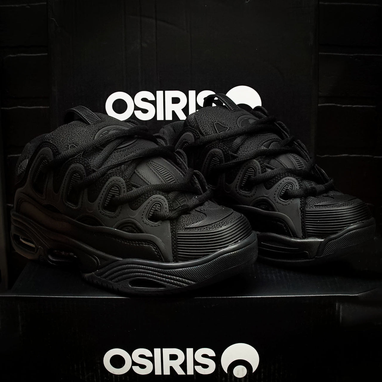 Tenis Osiris D3 2001 Black Black Black