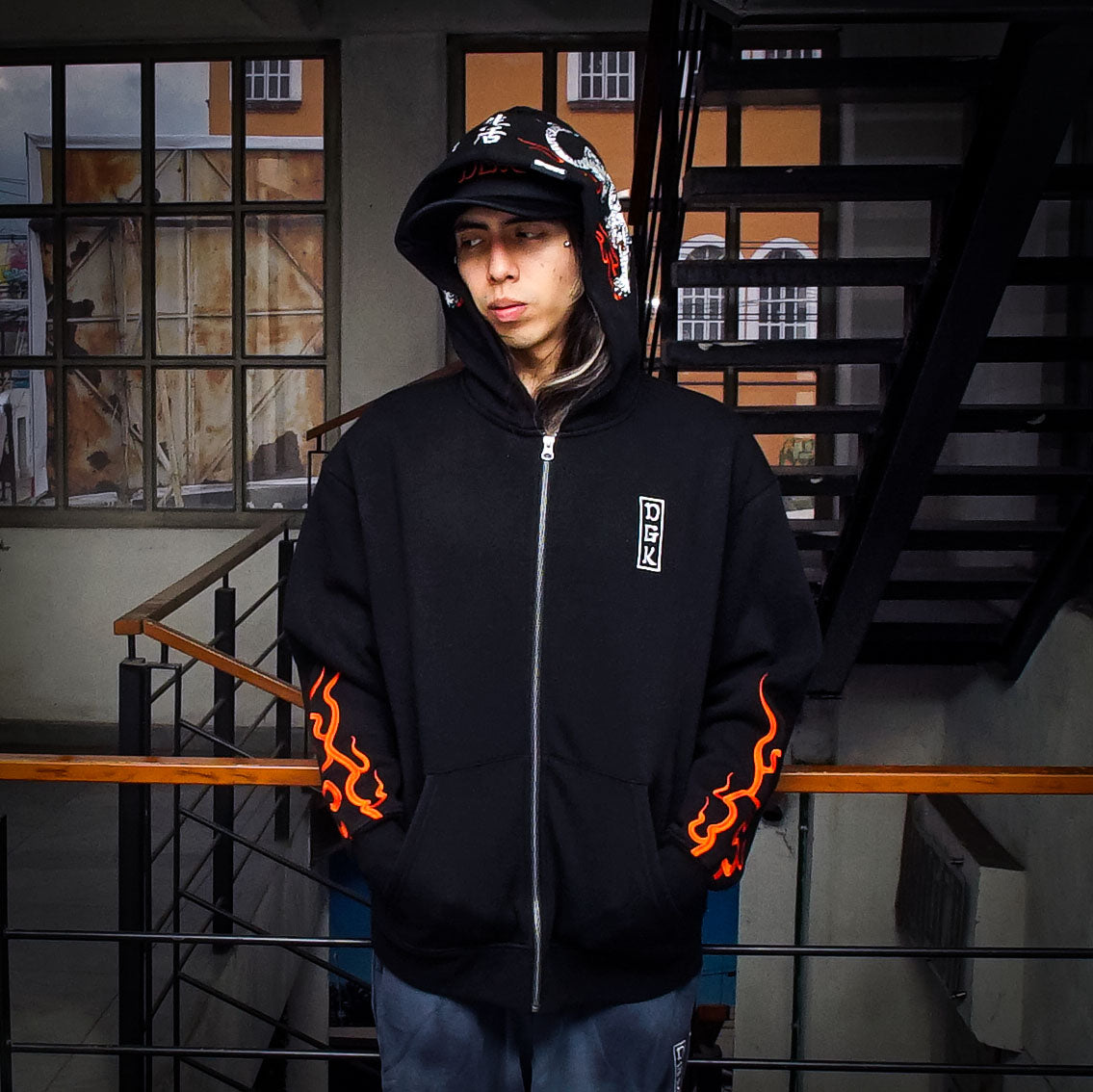 Chamarra DGK Roamer Black