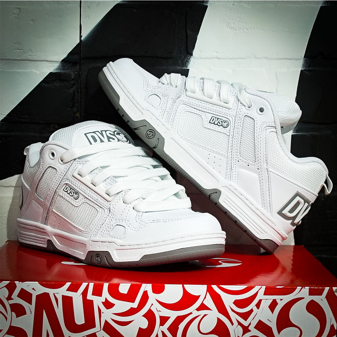 Tenis DVS Comanche White White Grey