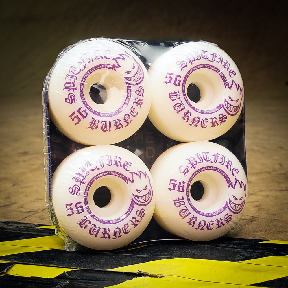 Ruedas Spitfire Burners 99A White Purple