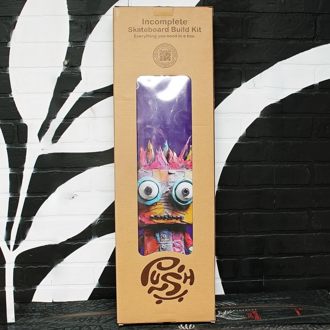 Patineta para Armar Push Skateboarding Big Rag Doll
