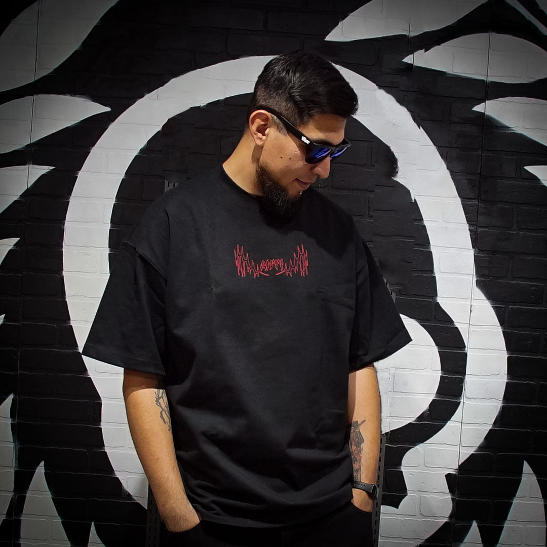 Playera Antifashion Heavy Duty Green Zombie