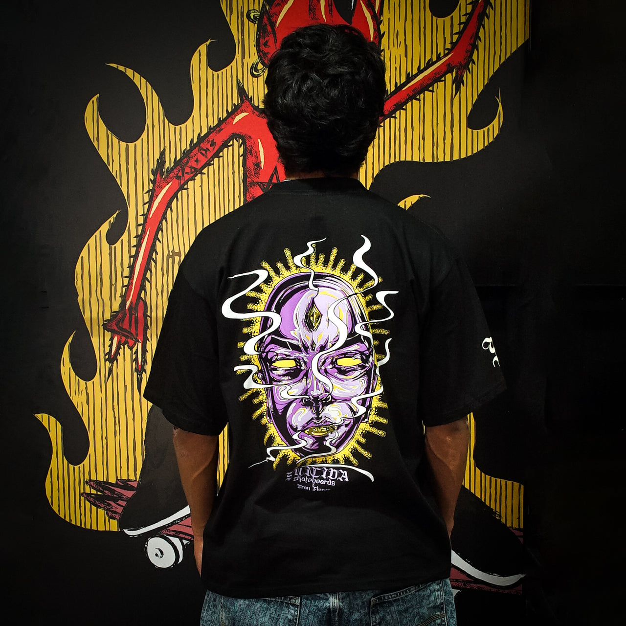 Playera Suicida Reality Black