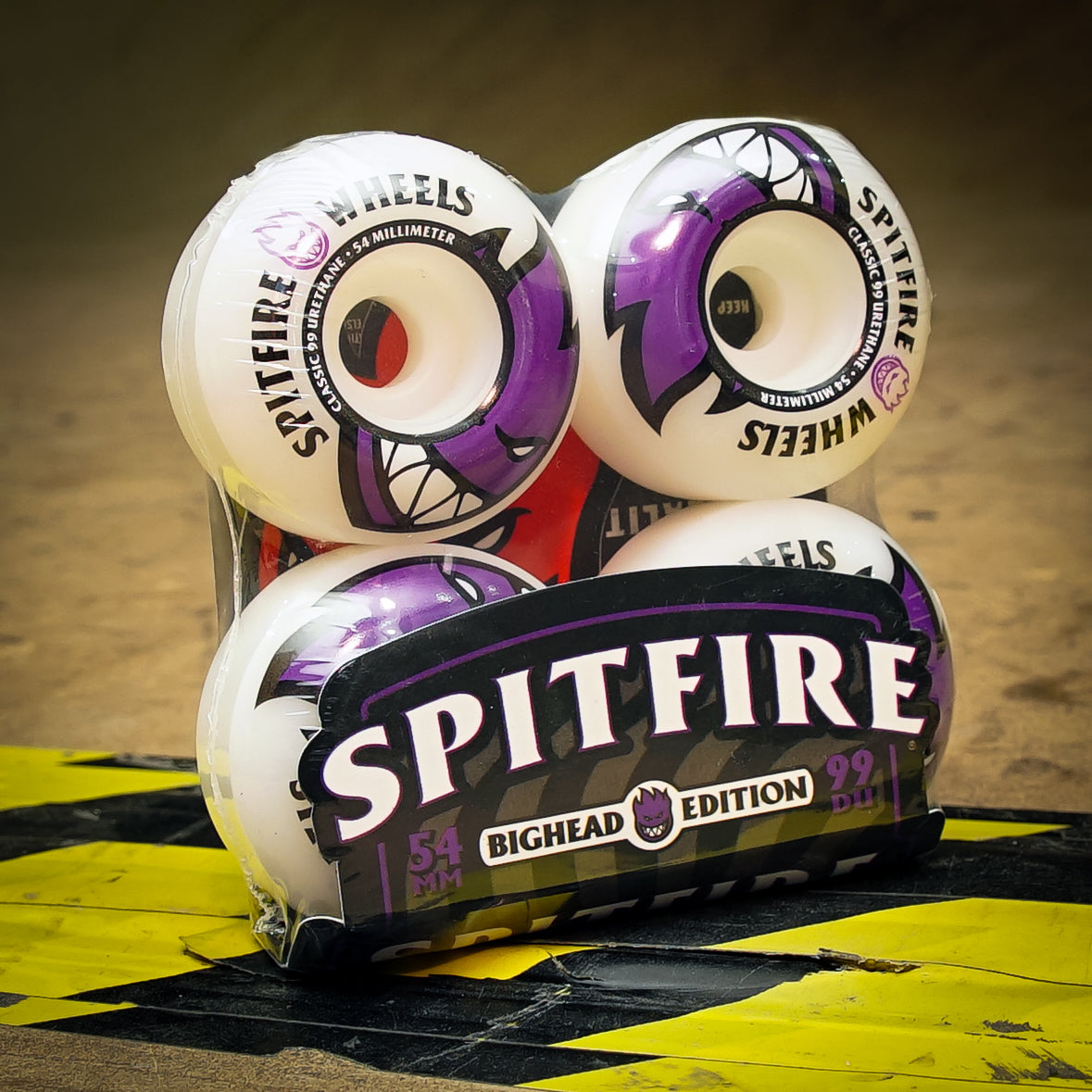 Ruedas Spitfire BigHead Purple 99A