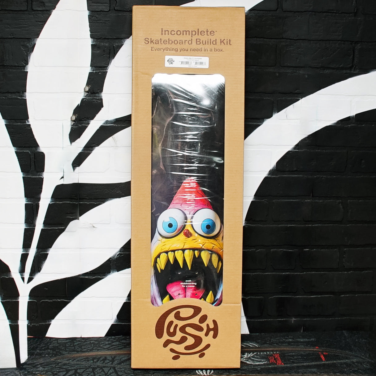 Patineta para Armar Push Skateboarding Sharky Big