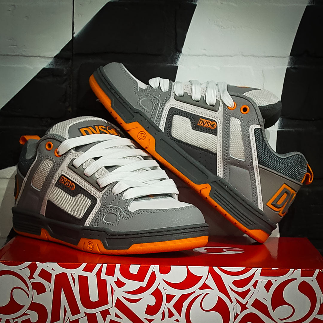 Tenis DVS Comanche Charcoal Grey Orange