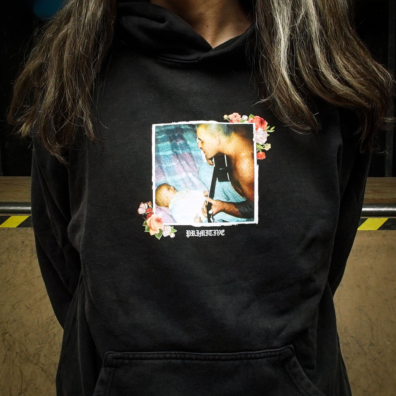 Sudadera Primitive x Sublime Rhythm Black