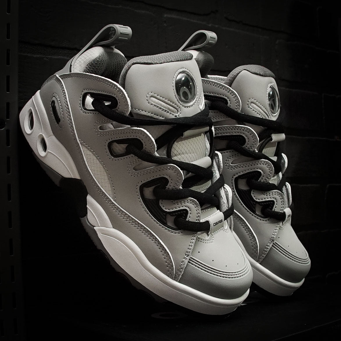 Tenis Osiris D3 E Grey Grey Black
