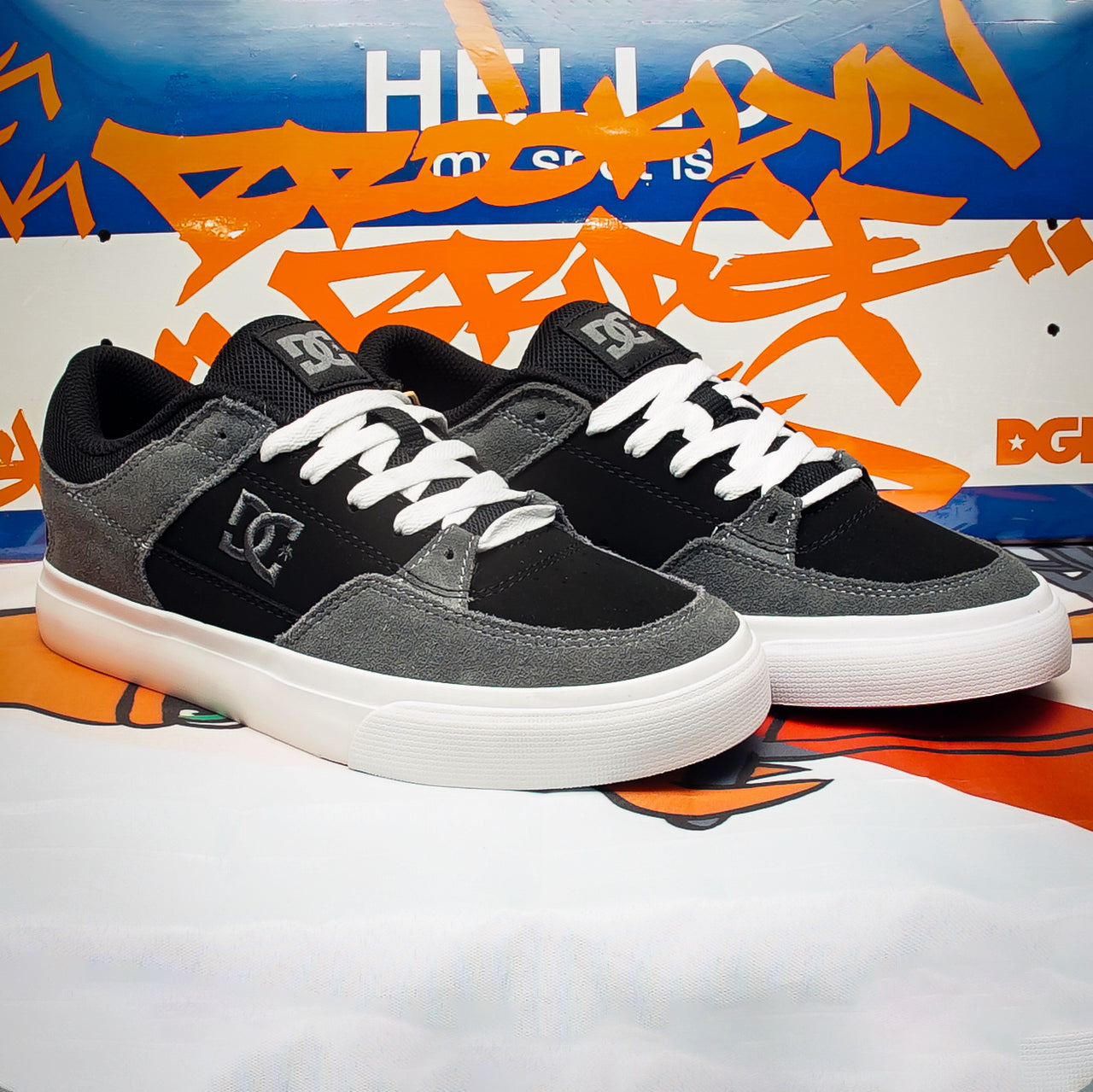 Tenis DC Onyx S x Will Marshall Black Grey