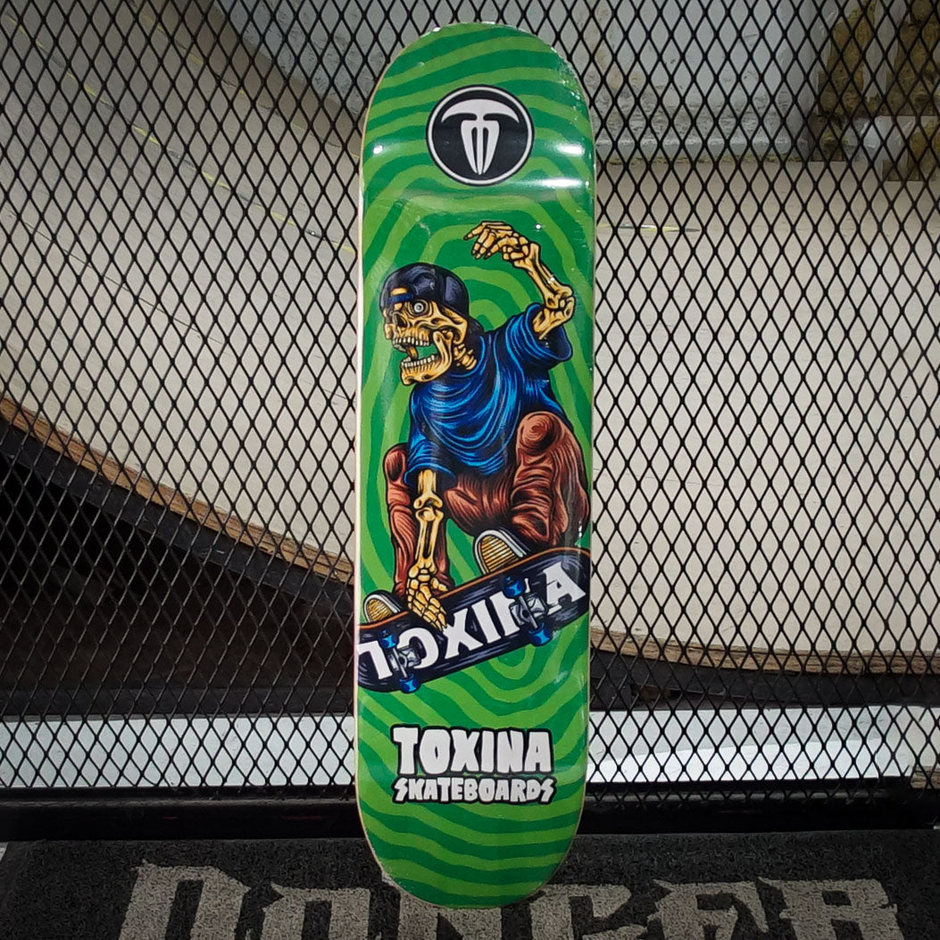 Tabla Toxina Skateboards Calavera Skater