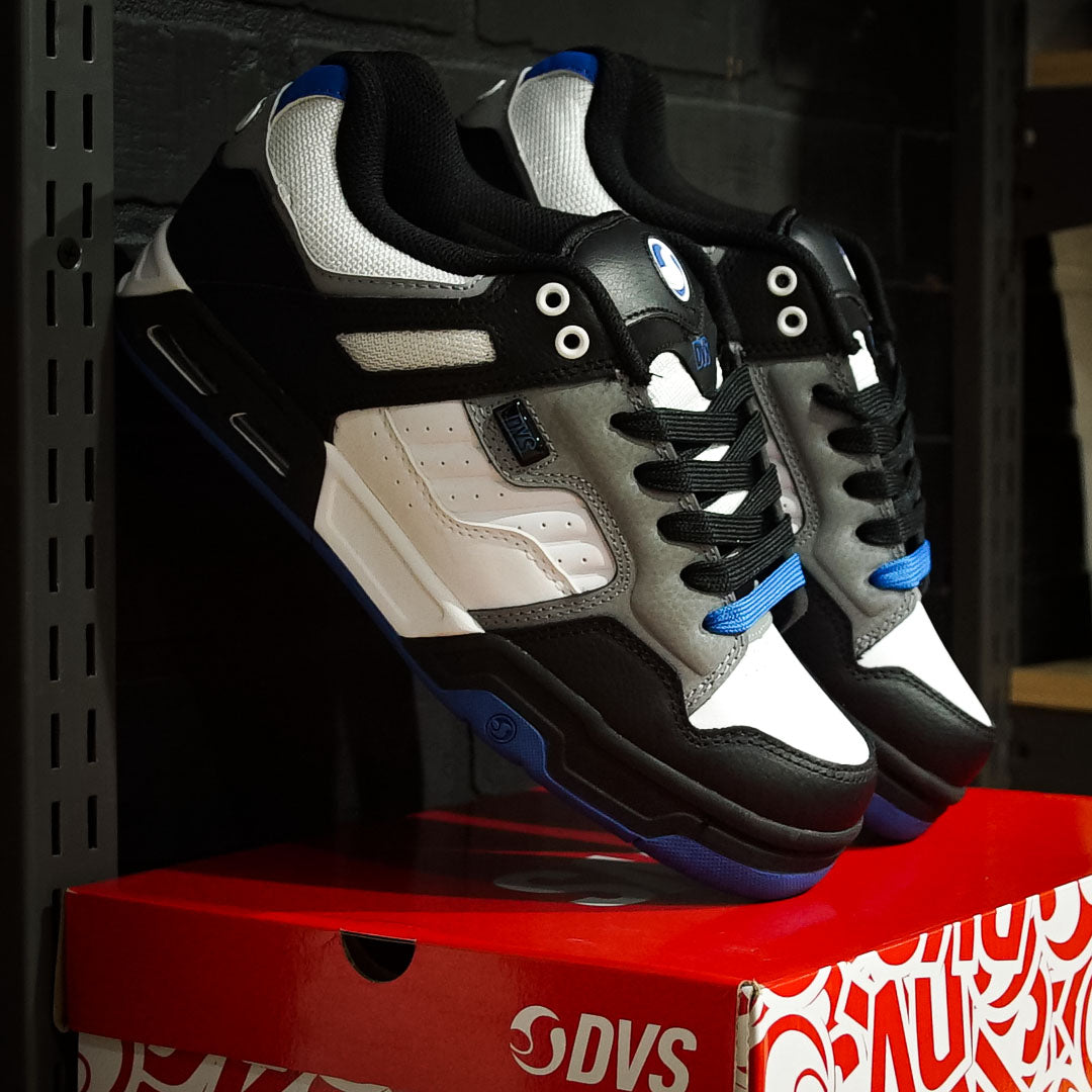 Tenis DVS Enduro White Black Grey Blue