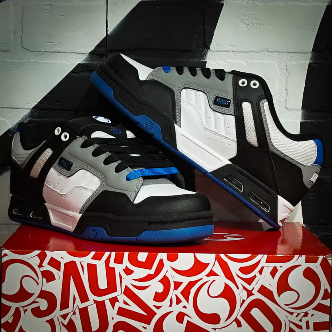 Tenis DVS Enduro White Black Grey Blue