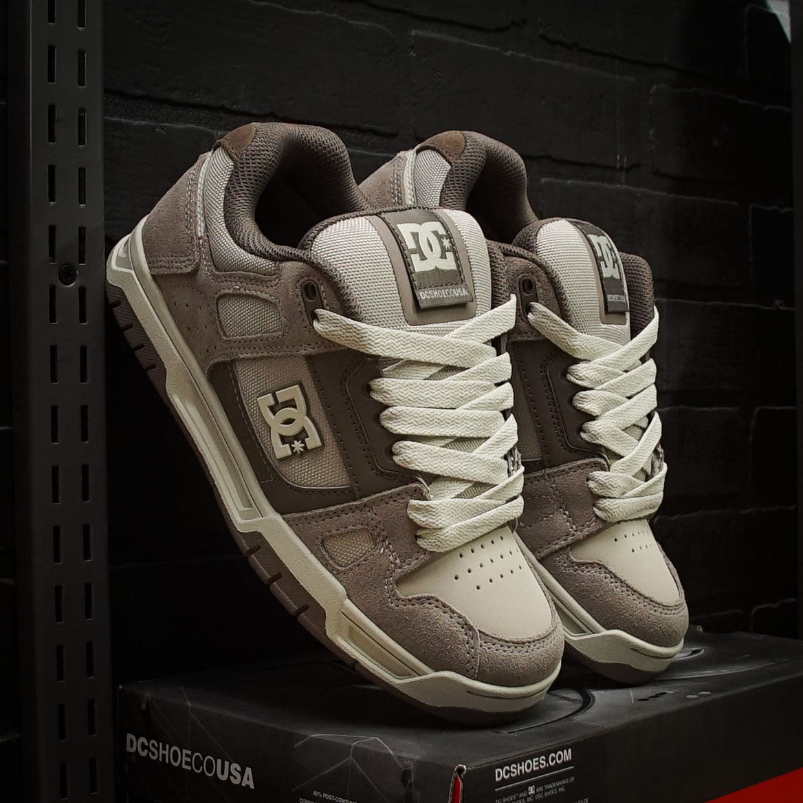 Tenis DC Stag Tan Brown Cream