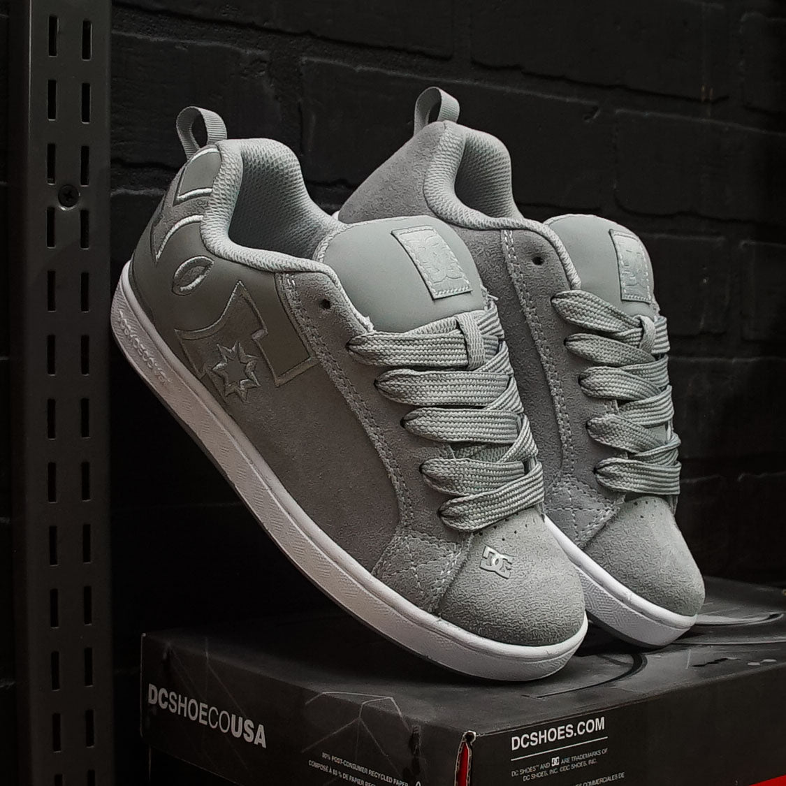 Tenis DC Court Graffik SD Grey Silver