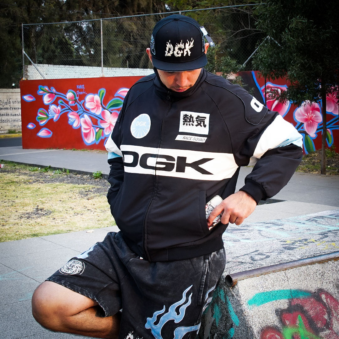 Chamarra DGK Apex Racing Black