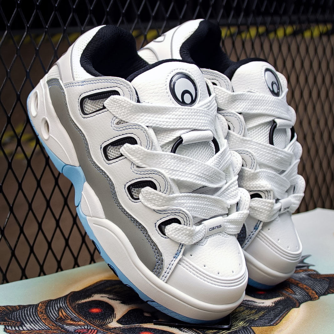 Tenis Osiris D3 OG White Grey Baby Blue