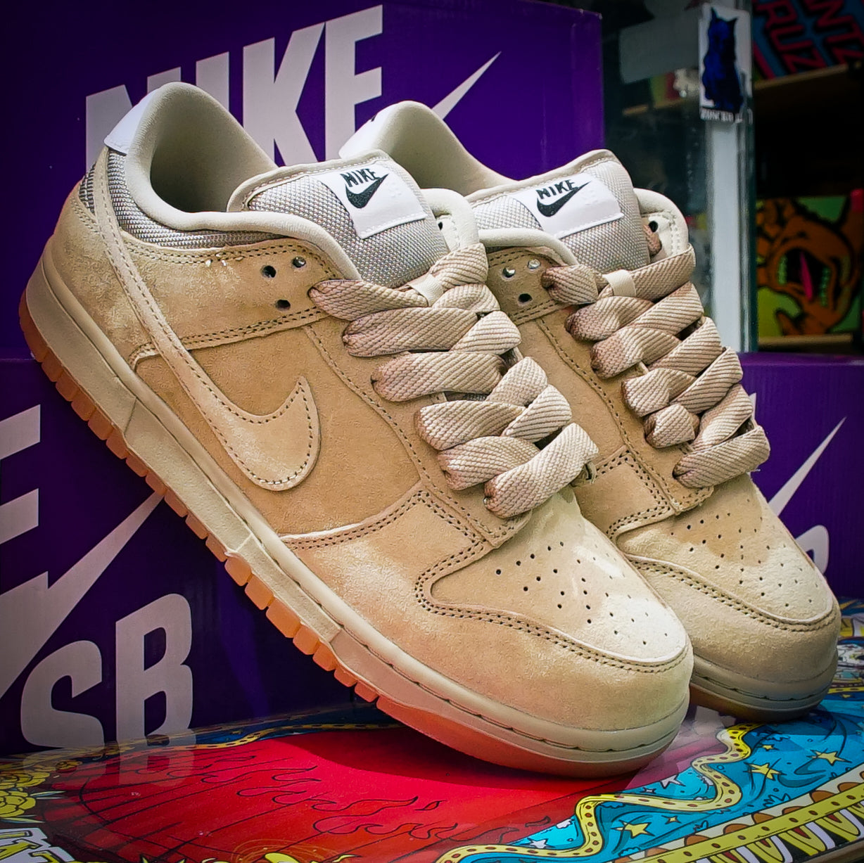 Tenis Nike SB Dunk Low Pro B Parachute Beige
