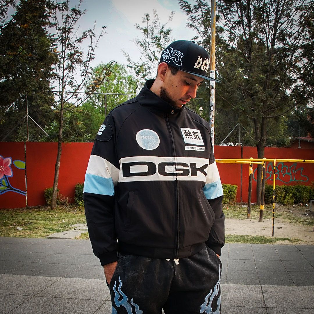 Chamarra DGK Apex Racing Black