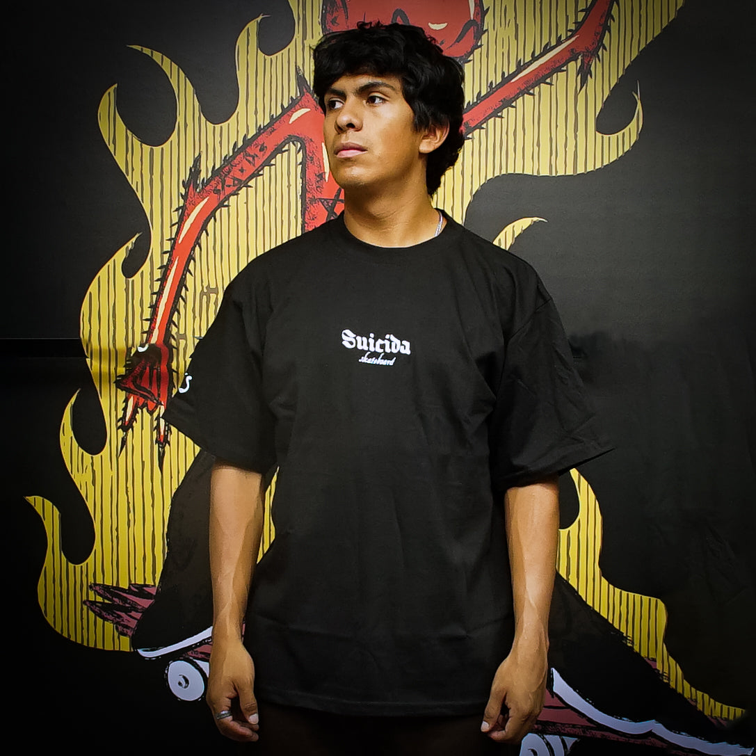 Playera Suicida Dance Punk Black