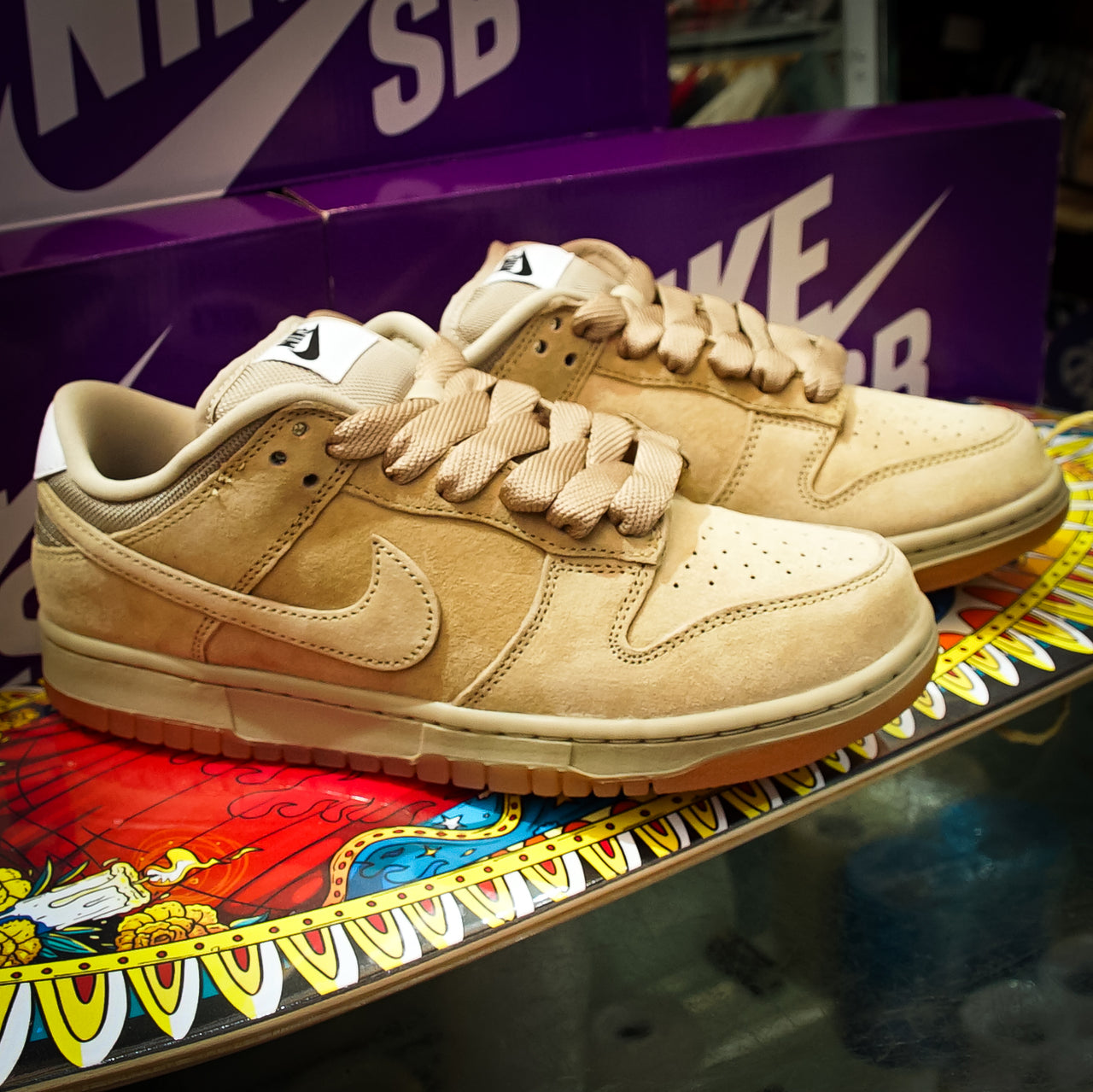 Tenis Nike SB Dunk Low Pro B Parachute Beige
