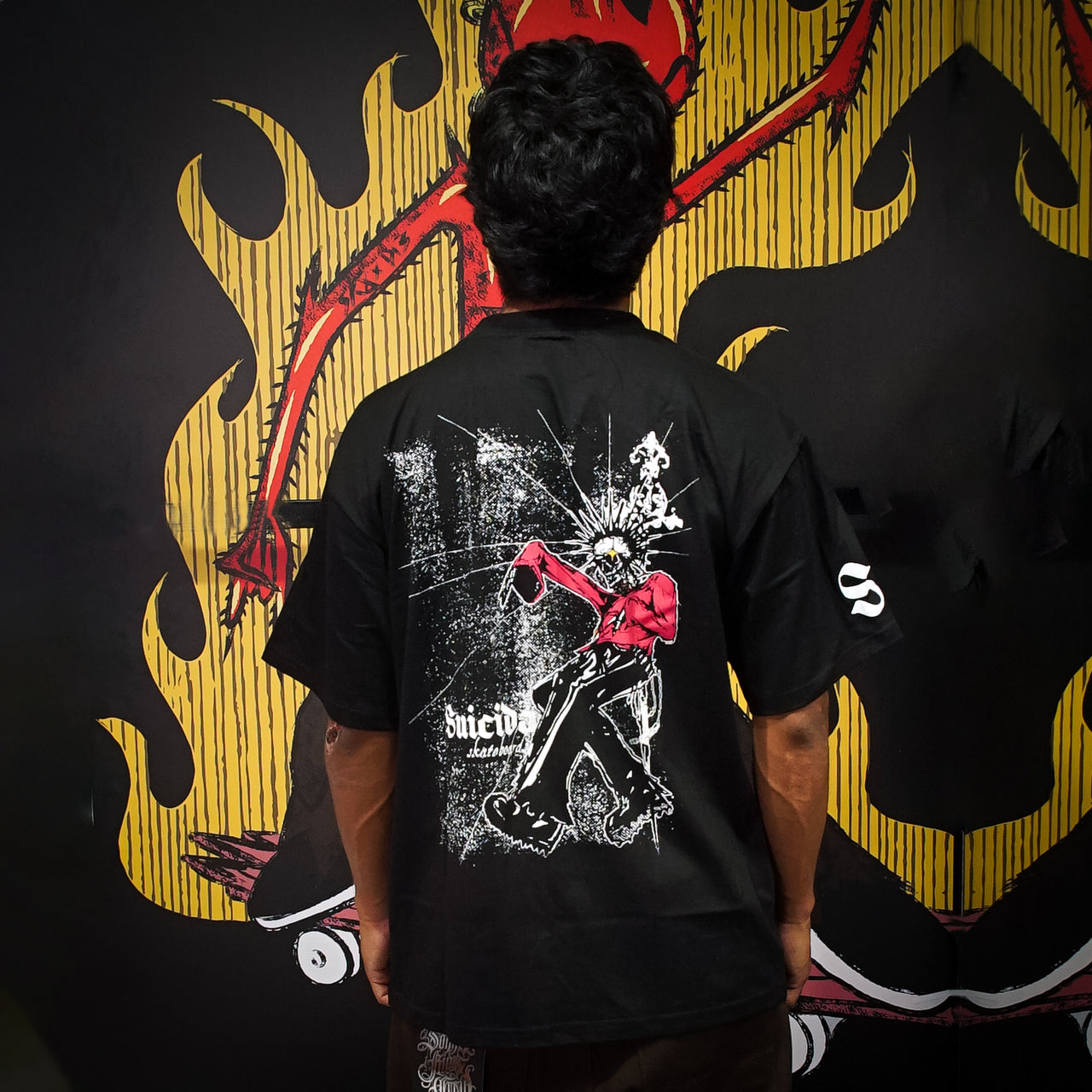 Playera Suicida Dance Punk Black