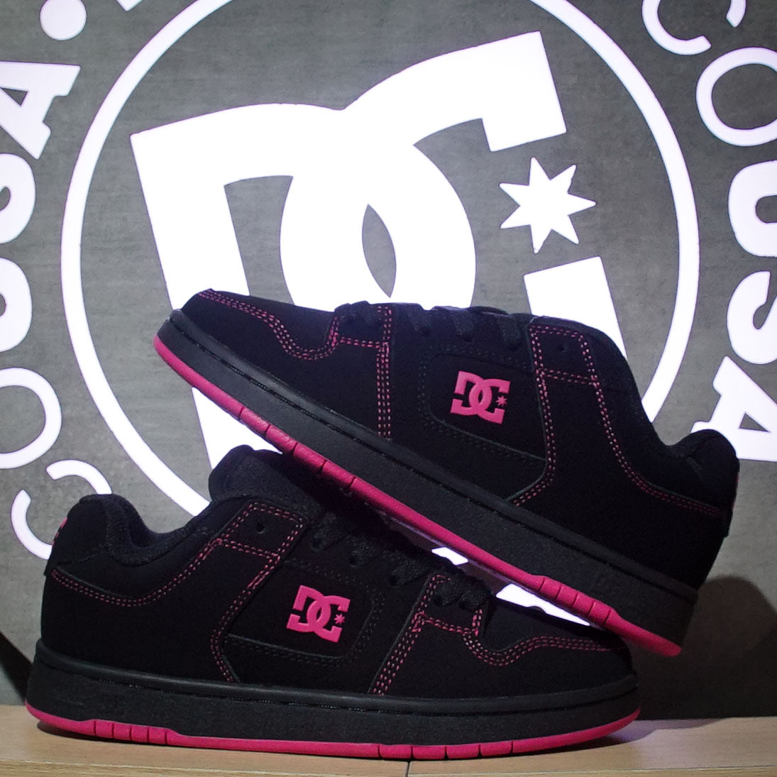Tenis DC Manteca 4 Black Pink