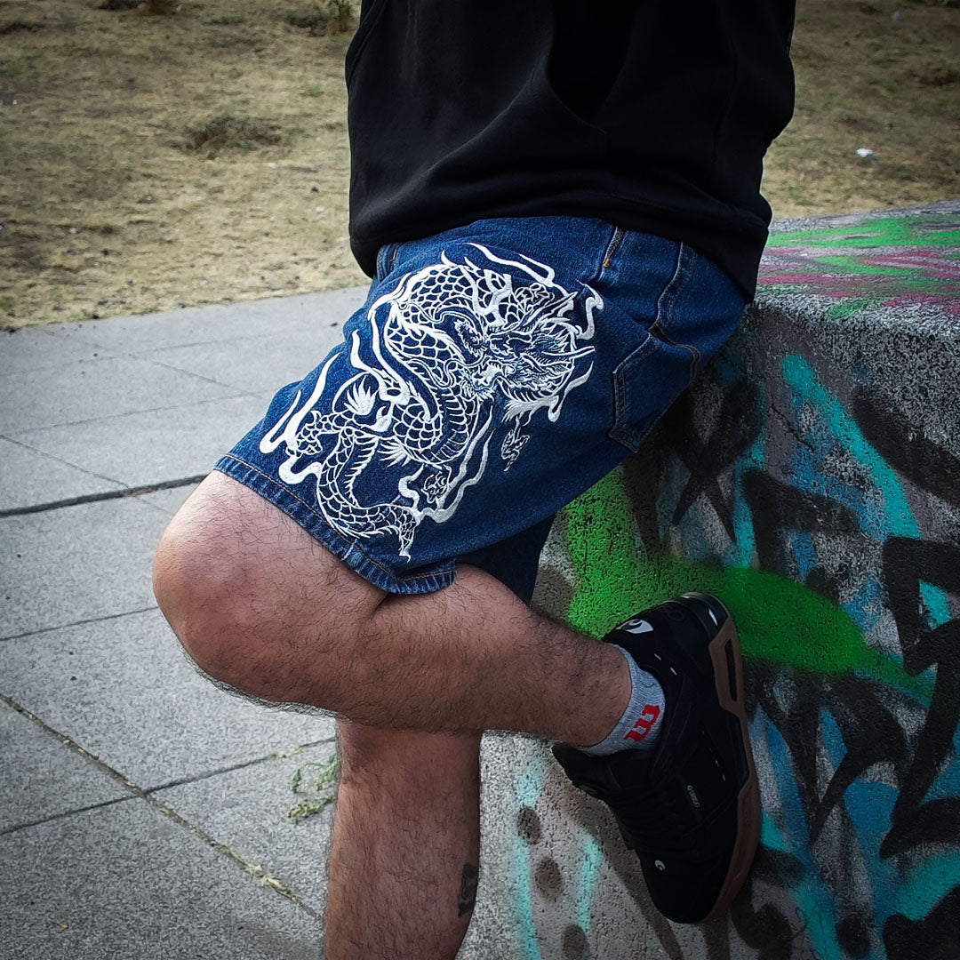 Short DGK Hydra Embroidered Blue