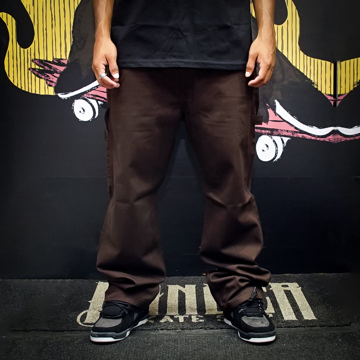 Pantalón SoniKids Carpintero Gabardina Chocolate