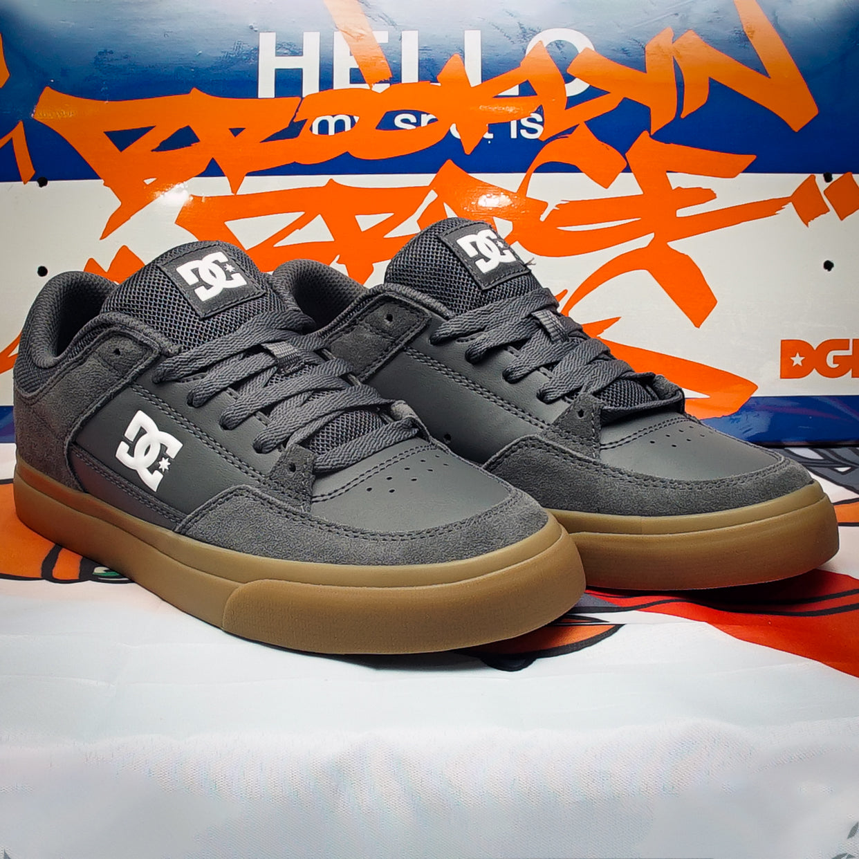 Tenis DC Onyx Grey Gum