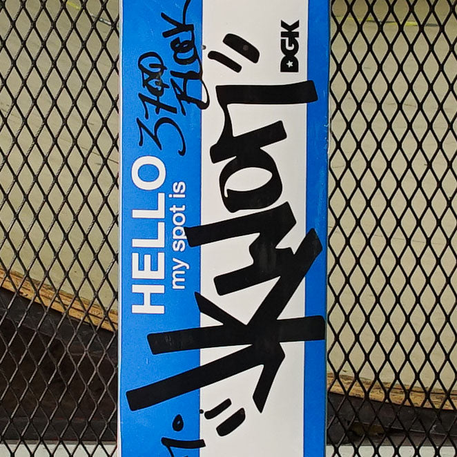 Tabla DGK My Spot Is Jkwon