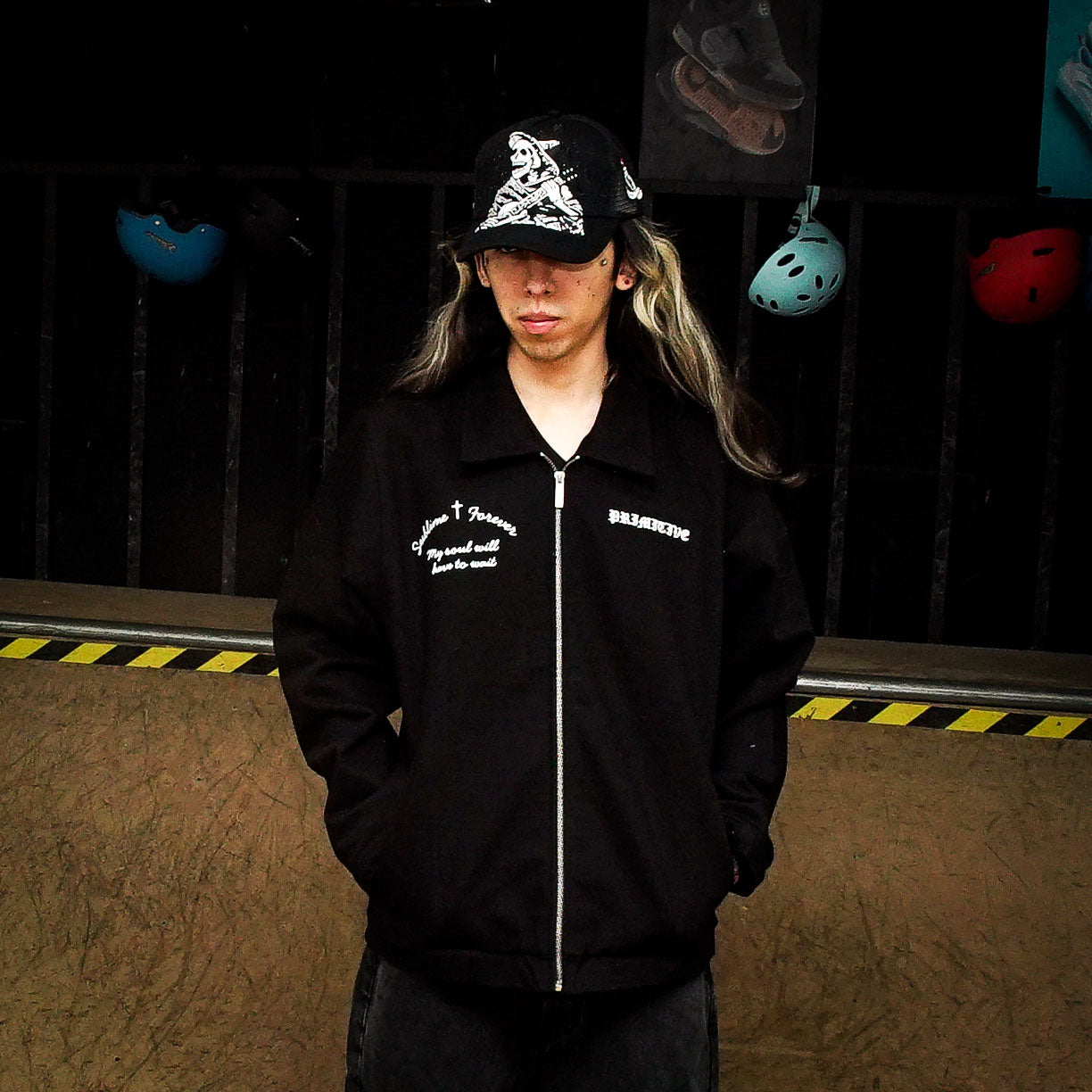 Chamarra Primitive x Sublime Santeria Black