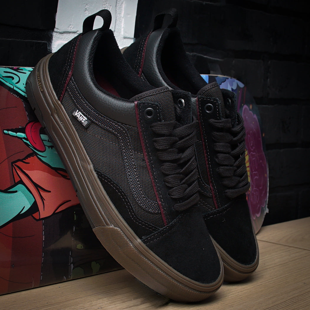 Tenis Vans Skate Old Skool Wafflecup Black Dark Gum