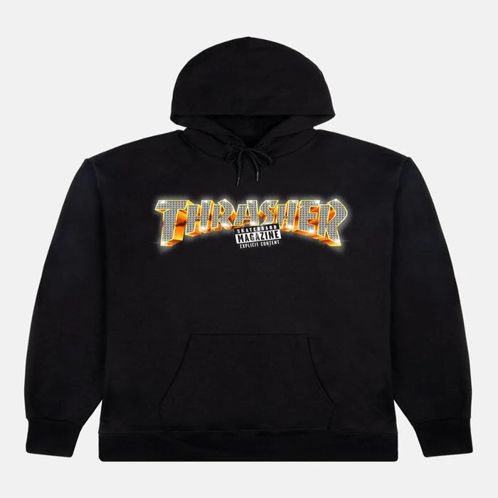 Sudadera Thrasher Explicit Black
