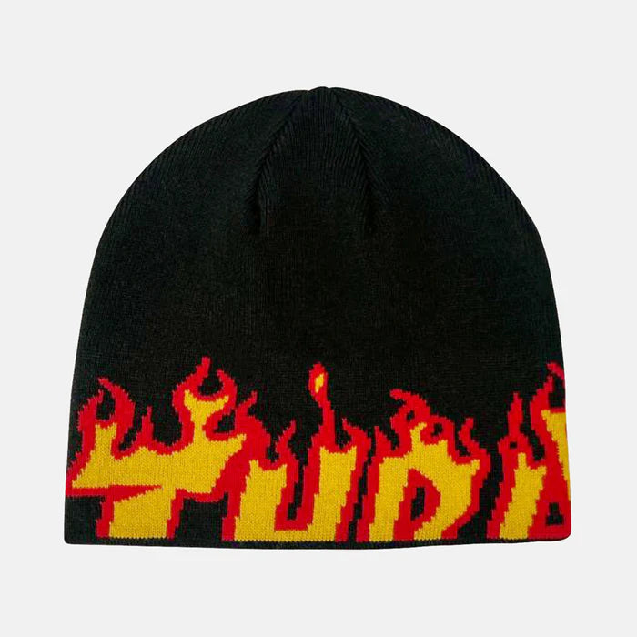 Skully Beanie Thrasher Flame