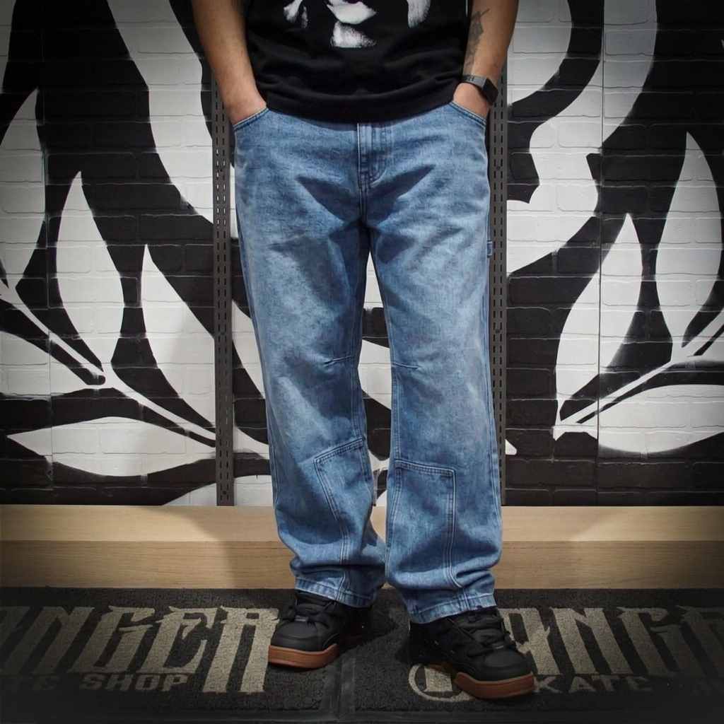 Pantalón Antifashion Hannya Navy Bordados