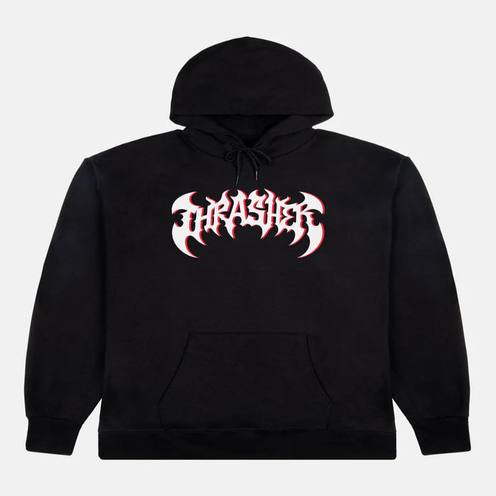 Sudadera Thrasher Heavy Metal Black