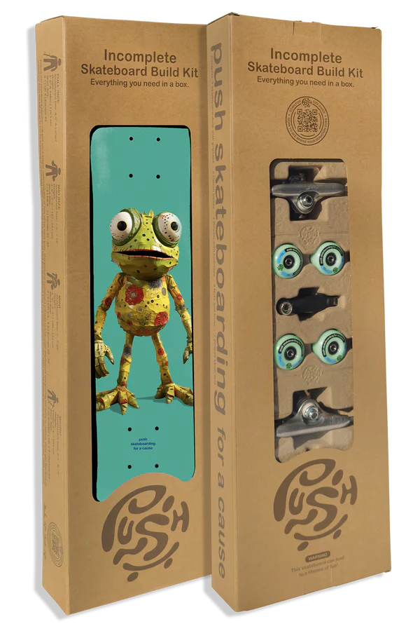 Patineta para Armar Push Skateboarding Frogster FP