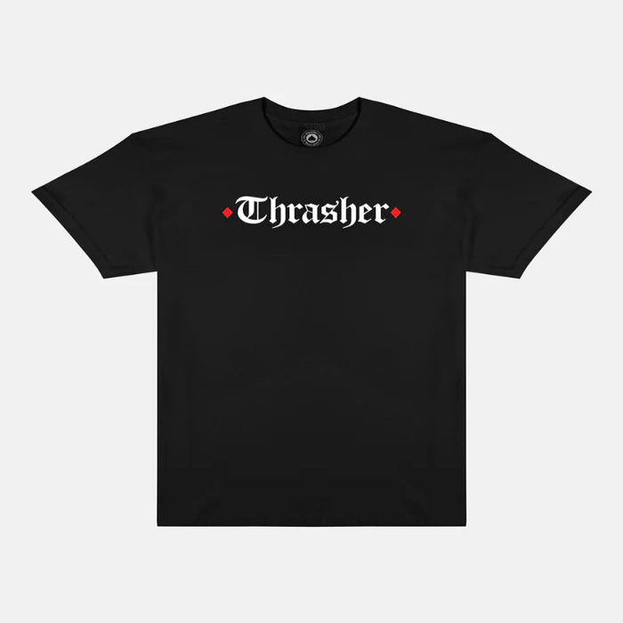 Playera Thrasher x Spitfire The End Oath Black