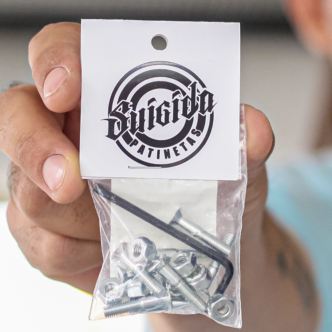 Tornillos Suicida Plateados