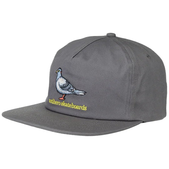 Gorra Antihero Lil Pigeon Charcoal Yellow