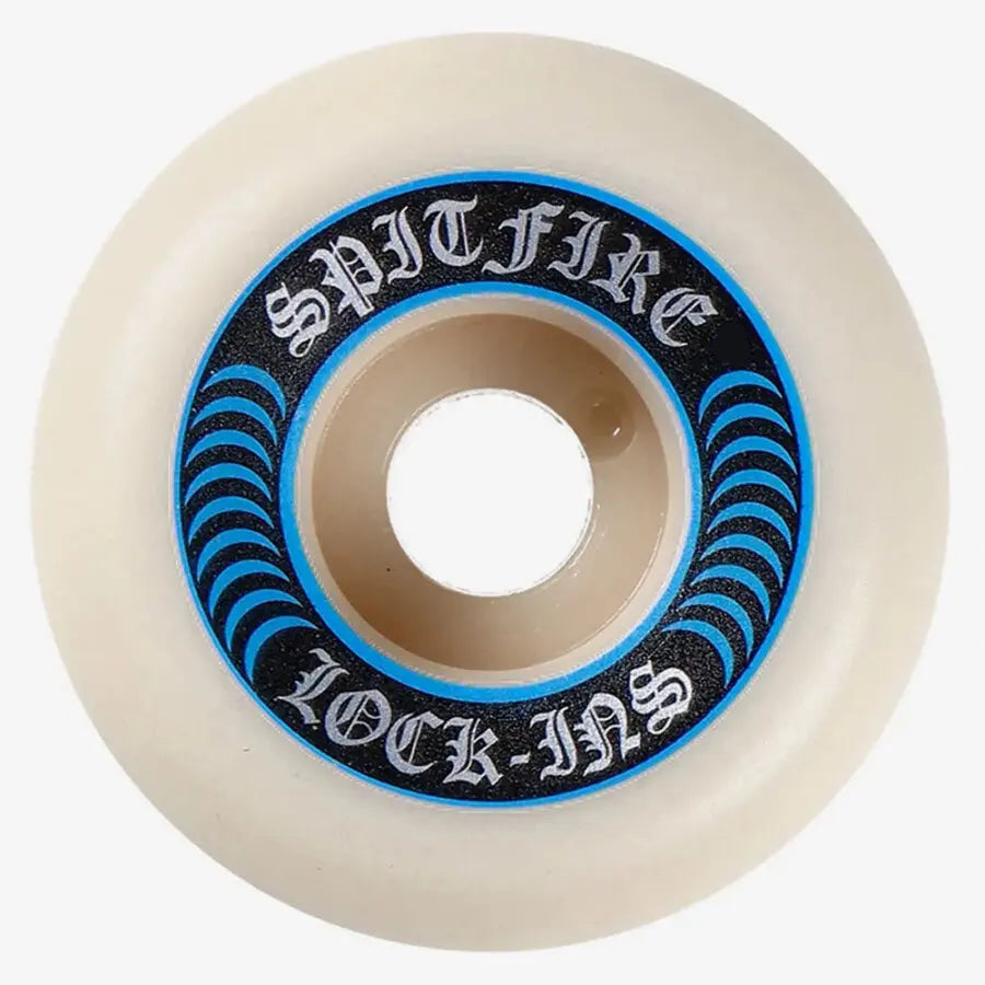 Ruedas Spitfire Formula 4 99A Lock Ins White Blue