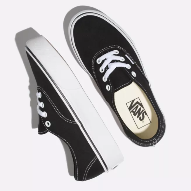 Tênis vans deals authentic platform preto
